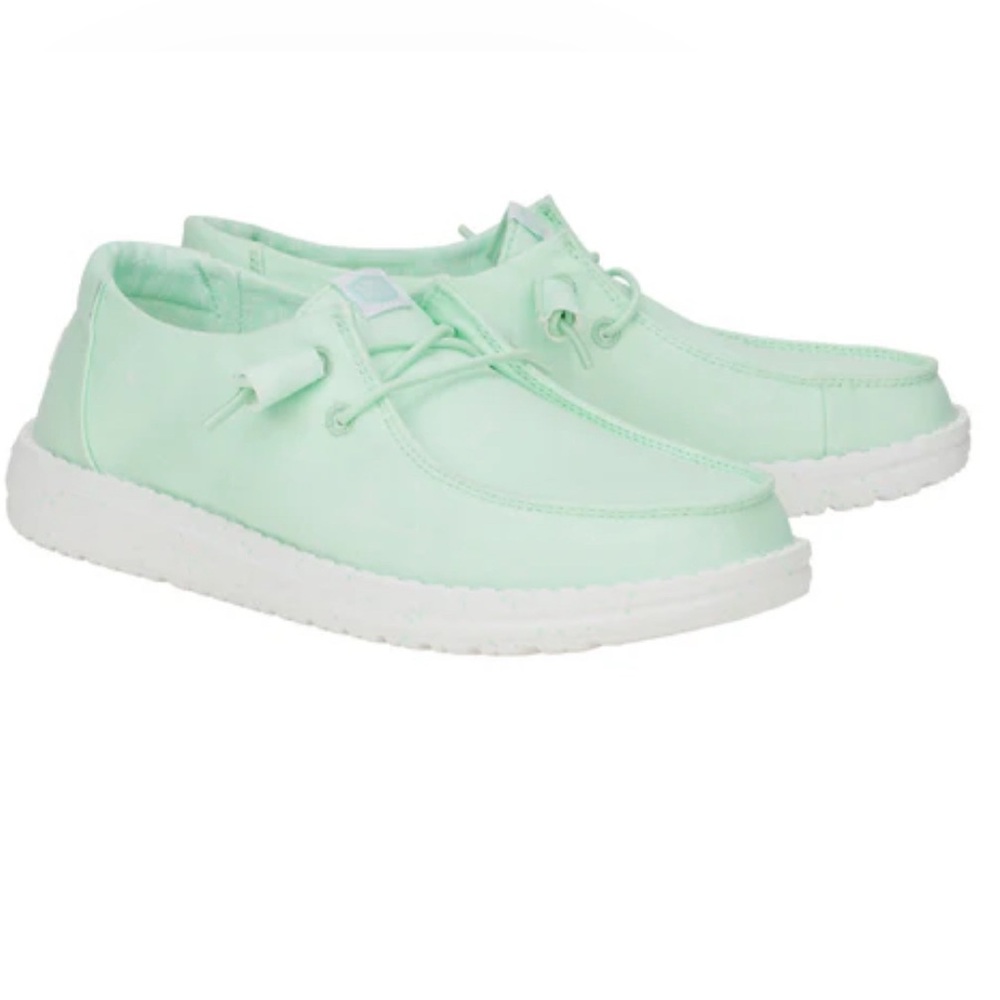 Hey Dude Mint Green Women's Sneakers